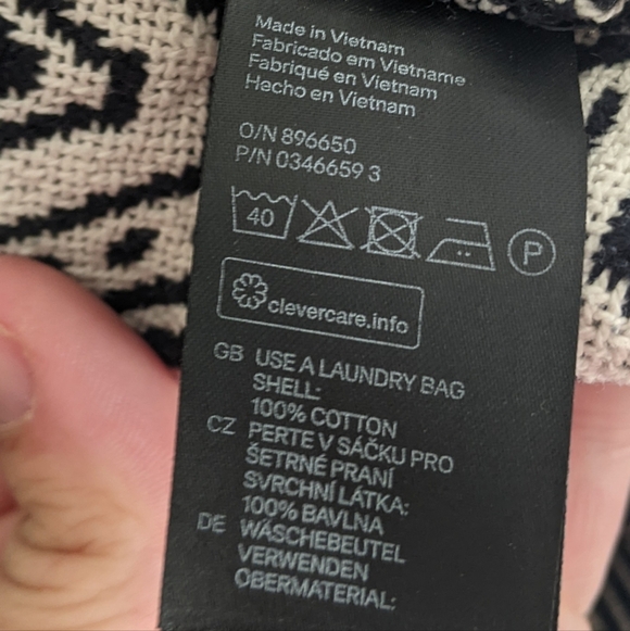 H&M Conscious Aztec Wrap Jacket - Picture 7 of 10